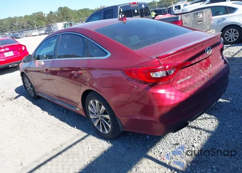 2016 Hyundai Sonata Sport из США, поврежденный, VIN 5NPE34AF9GH416357